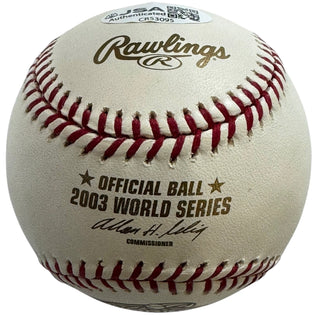 Roger Clemens Official Autographed 2003 World Series Official Baseball (JSA)