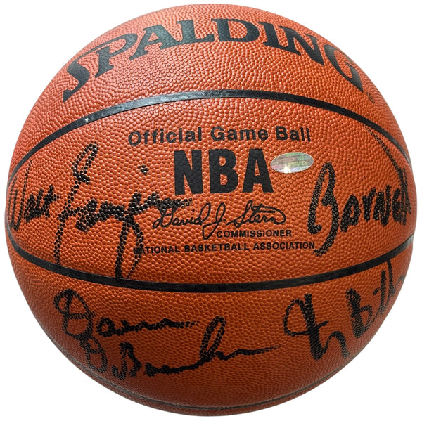 1973 New York Knicks Autographed Spalding Leather Game Basketball (Steiner)