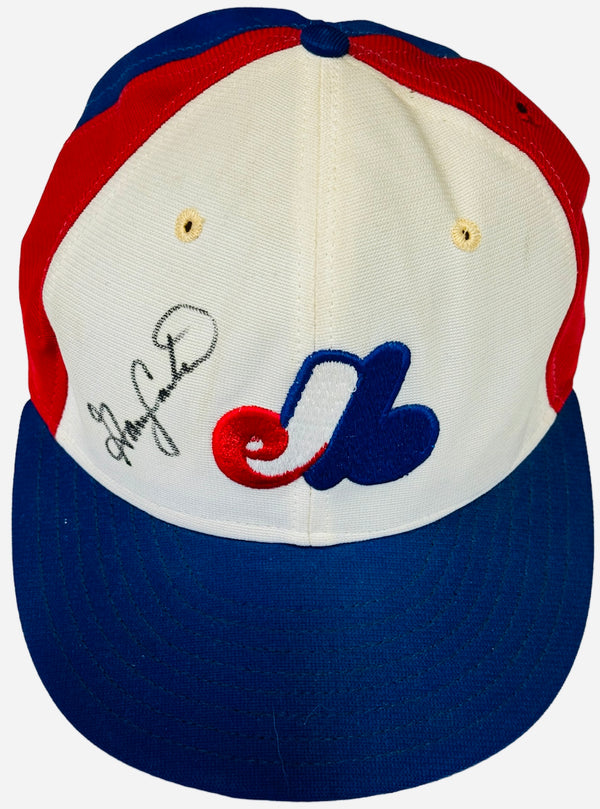 Gary Carter Autographed Expos New Era Hat