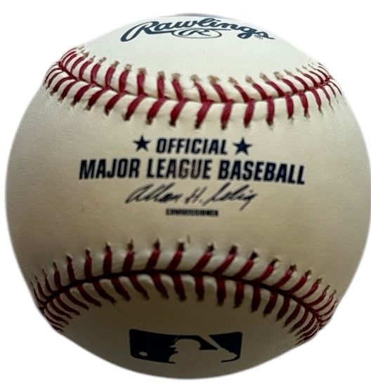 Carlos Santana Autographed Official Major League Baseball