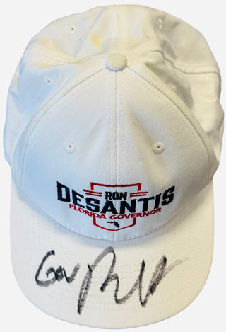 Ron DeSantis Autograph Florida Governor Hat (JSA)