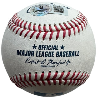 Max Fried Autographed Official Major League Baseball (Beckett)