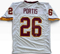 Clinton Portis Autographed Washington Commanders Custom Jersey (Beckett Witness)