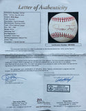 Willie Mays Autographed Official National Baseball (JSA)