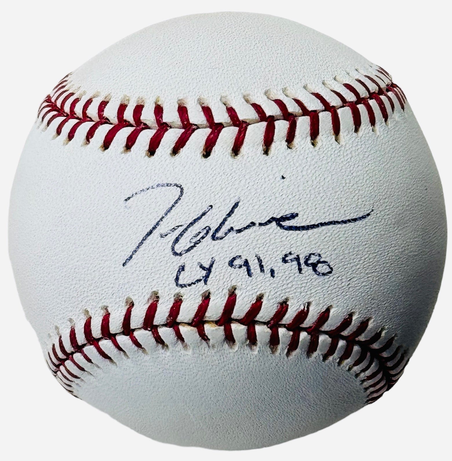 Tom Glavine Autographed Rawlings Professional Signature Series Basebal ...