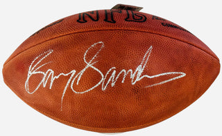 Barry Sanders Autographed Official NFL Football (JSA)