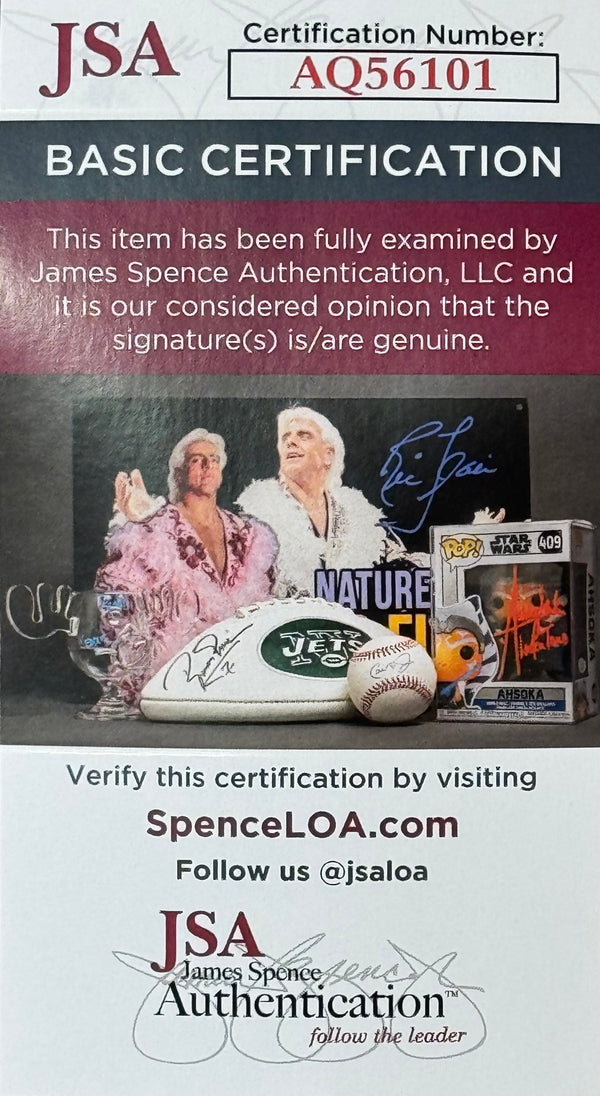 Clinton Portis Autographed Official NFL Football (JSA)