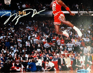 Michael Jordan Autographed 8x10 Framed Photo  (UDA)
