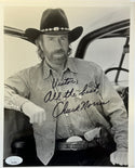 Chuck Norris Autographed 8x10 Celebrity Photo (JSA)