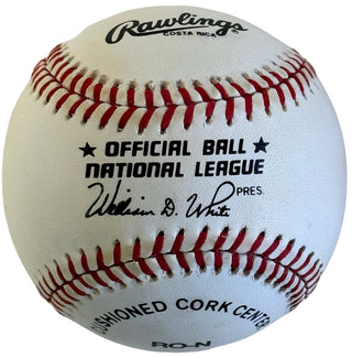 George Kell Autographed Official National League Baseball