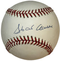 Hank Aaron Autographed Official League Baseball (JSA)
