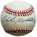 Eddie Mathews Autographed Official National League Baseball (JSA)