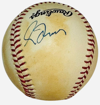 Greg Maddux Autographed Official National League Baseball (JSA)