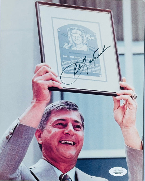 Carl Yastrzemski Autographed 8x10 Baseball Photo (JSA)