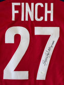 Jennie Finch Autographed Custom Olympic Jersey XL (JSA)