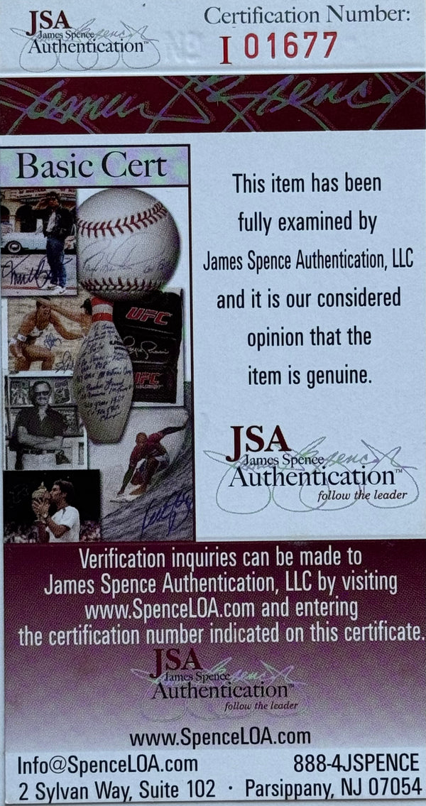 George Steinbrenner Autographed 8x10 Framed Photo (JSA)