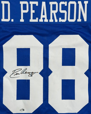 Drew Pearson Autographed Dallas Cowboys Custom Jersey (Schwartz Sports)