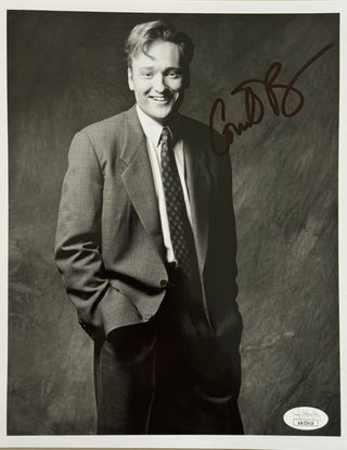 Conan O'Brien Autographed Celebrity 8x10 Photo (JSA)