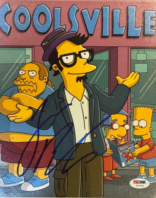 Jack Black The Simpsons Autographed 8x10 Celebrity Photo (PSA)