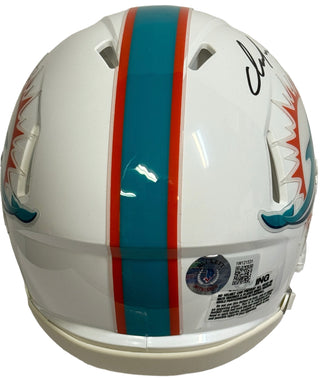Dan Marino Autographed Dolphins Speed Mini Helmet (Beckett)