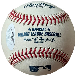 Max Meyer Autographed Official Major League Baseball (JSA)