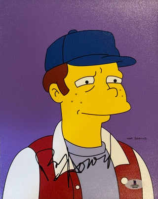 Ron Howard The Simpsons Autographed 8x10 Celebrity Photo (Beckett)