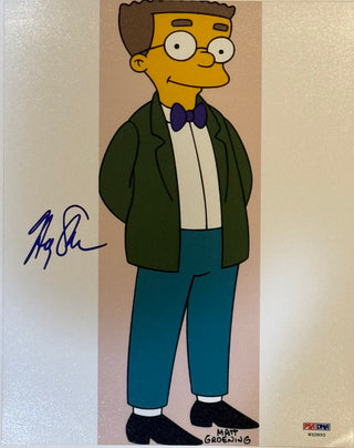 Harry Shearer The Simpsons Autographed 8x10 Celebrity Photo (PSA)