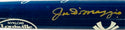 Joe DiMaggio Autographed Louisville Slugger Blue Bat (JSA)