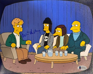 William H Macy The Simpsons Autographed 8x10 Celebrity Photo (Beckett)