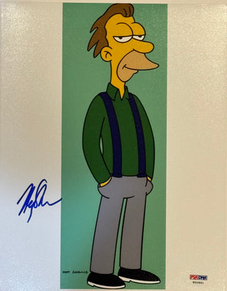 Harry Shearer The Simpsons Autographed 8x10 Celebrity Photo (PSA)
