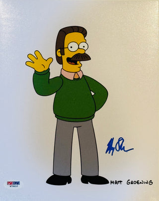 Harry Shearer The Simpsons Autographed 8x10 Celebrity Photo (PSA)