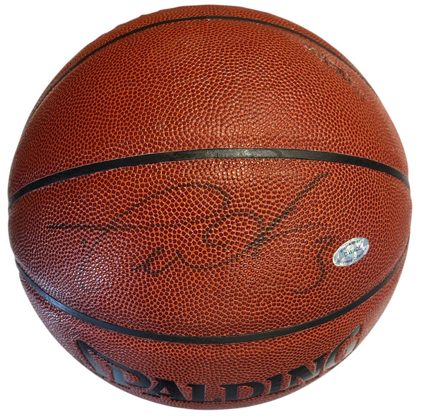 Dwyane Wade Autographed Rookie Signature Indoor/Outdoor Spalding Basketball