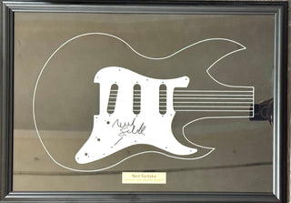 Neil Sedaka autographed framed guitar pickguard (PSA)