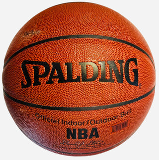 Dwyane Wade Autographed Rookie Signature Indoor/Outdoor Spalding Basketball