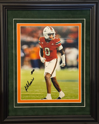 Keelan Marion Autographed Miami Hurricanes 8x10 Framed Photo