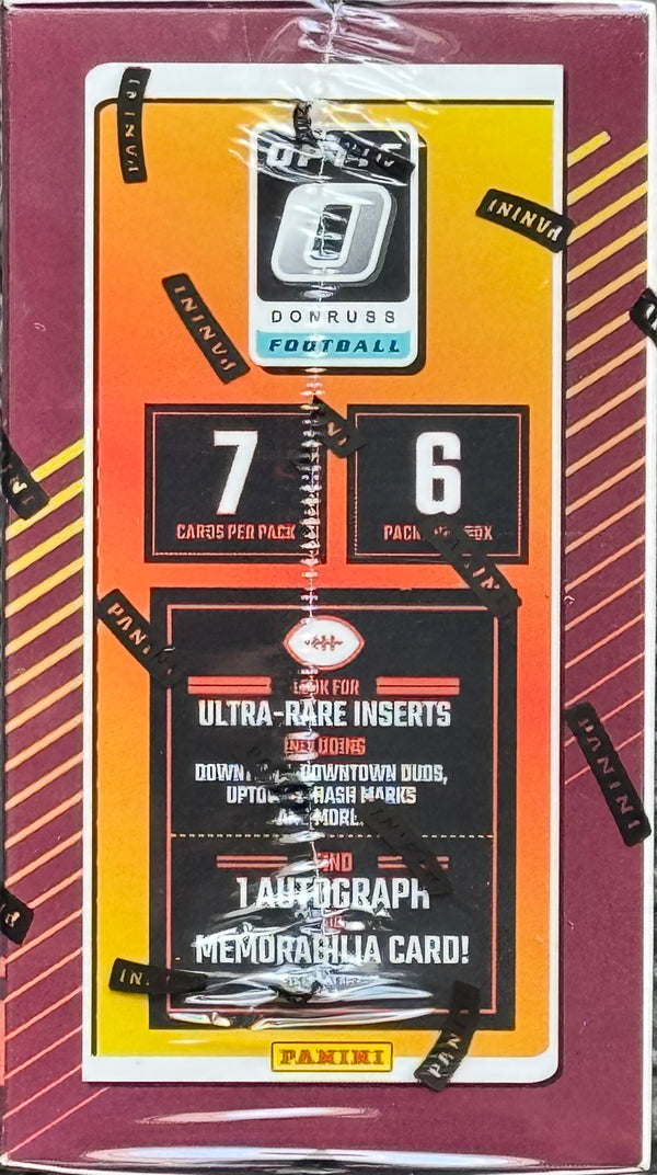 2024 Panini Donruss Optic NFL Hobby Mega Box (Exclusive Red Hyper Parallels)