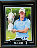 Rory Mcilroy Autographed 11x14 Framed Golf Photo (JSA)