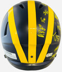 2023 National Champions Michigan Wolverines Autographed Speed F/S Helmet (Beckett)