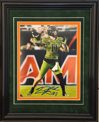 Carson Beck Autographed Miami Hurricanes 8x10 Framed Photo