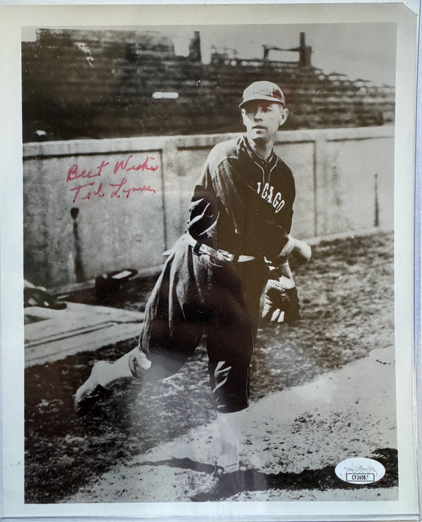 Ted Lyons Autographed White Sox 8x10 Baseball Photo (JSA)