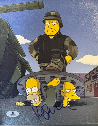Kiefer Sutherland The Simpsons Autographed 8x10 Celebrity Photo (Beckett)