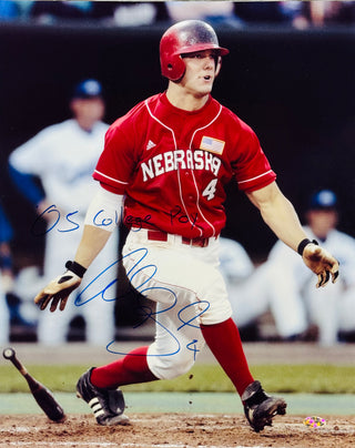Alex Gordon Autographed Nebraska 16x20 Baseball Photo