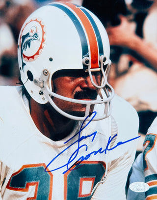 Larry Csonka Autographed 8x10 Dolphins Photo (JSA)