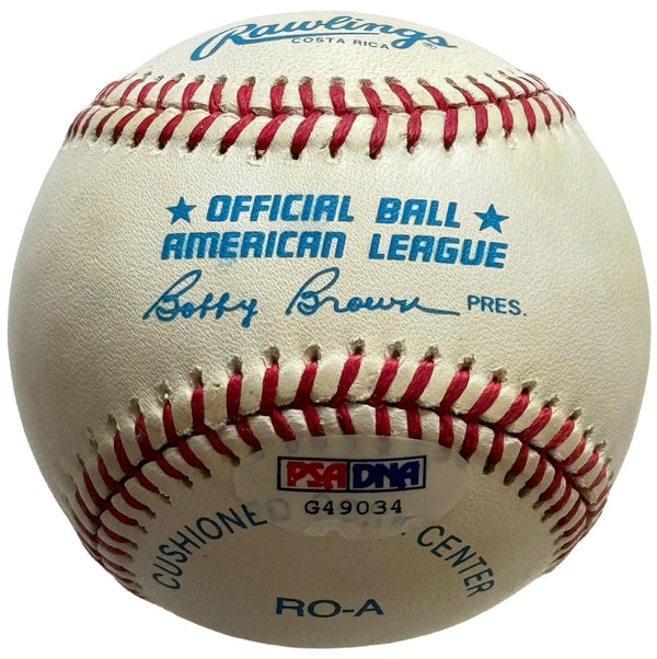 Ken Griffey Jr Autographed Official American League Baseball (PSA)