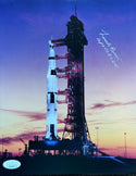 Frank Borman Astronaut Autographed 8x10 NASA Photo (JSA)