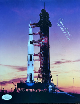 Frank Borman Astronaut Autographed 8x10 NASA Photo (JSA)