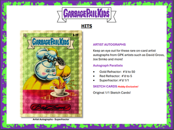 Garbage Pail Kids Chrome Series 7 Hobby Box