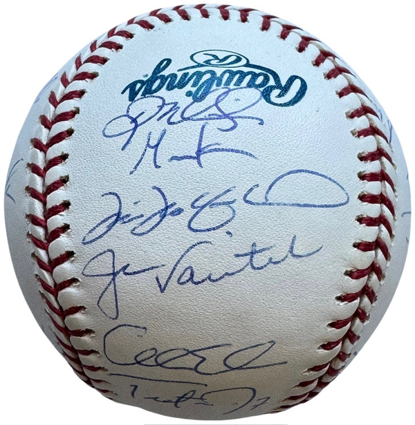 2004 Boston Red Sox World Series Champion Team Signed Baseball (JSA)