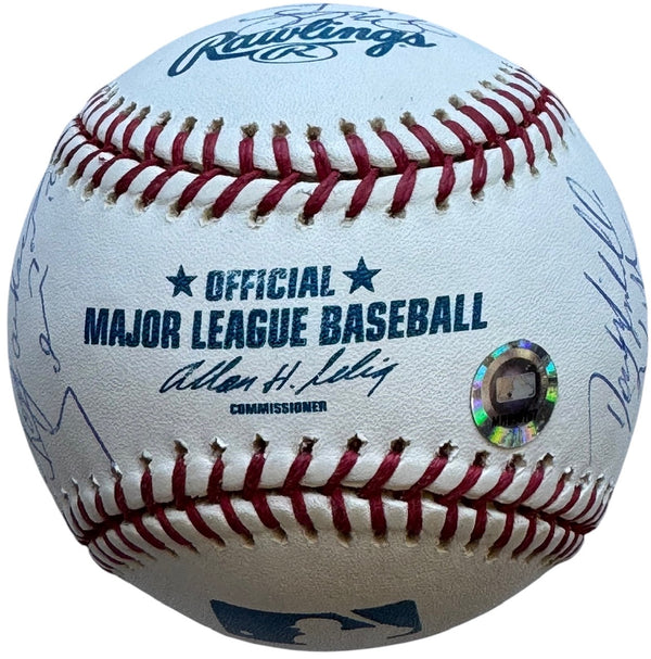 2004 Boston Red Sox World Series Champion Team Signed Baseball (JSA)