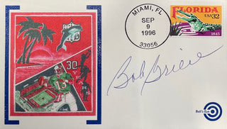 Bob Griese Autographed First Day Cover